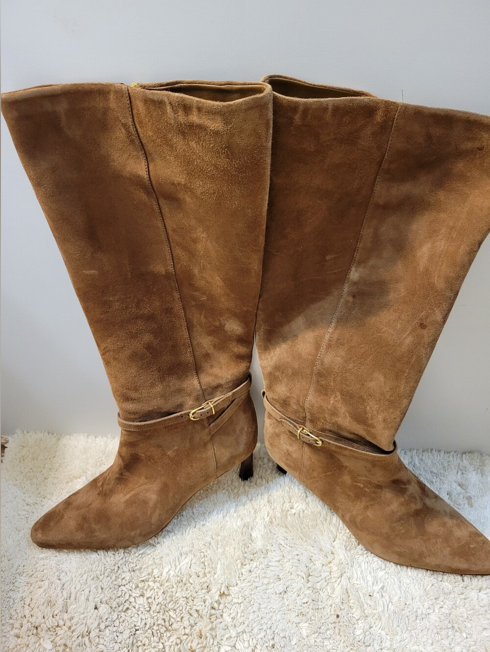 Veronica Beard Kaline Knee High Brown Boots Size 9